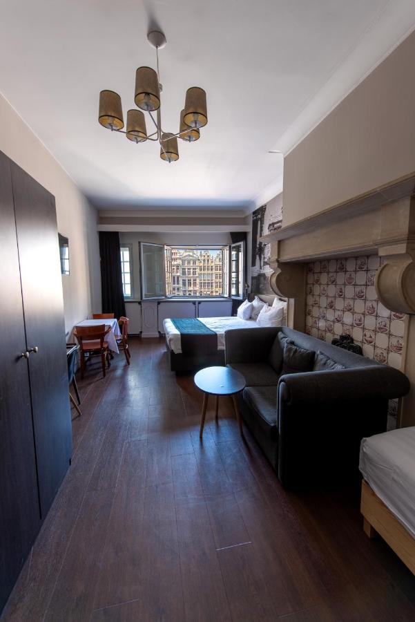 Residence-Hotel Le Quinze Grand Place Brussel Bagian luar foto